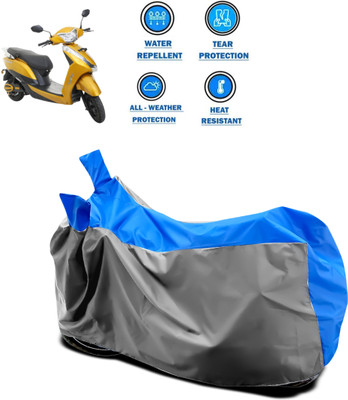 PAGORA Two Wheeler Cover for Ampere(Magnus, Grey)