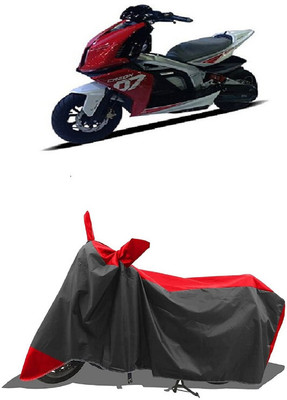 SUGASHRI Waterproof Two Wheeler Cover for TVS(Creon, Red, Black)