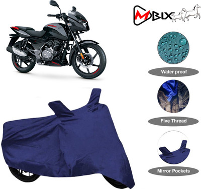 SK AUTO Two Wheeler Cover for Bajaj(Pulsar 125, Blue)