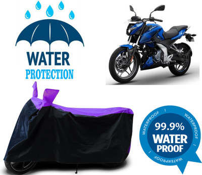 Mdstar Waterproof Two Wheeler Cover for Bajaj(Pulsar 135 BS6, Multicolor)
