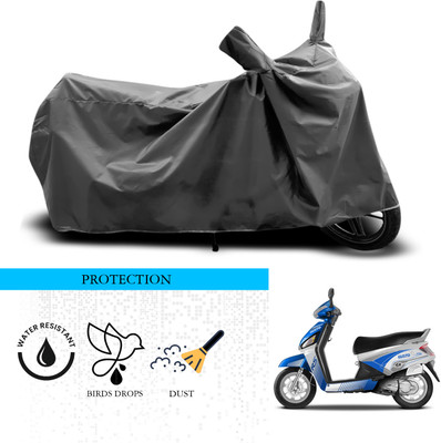 ANTHUB Waterproof Two Wheeler Cover for Mahindra(Gusto Electric, Grey)