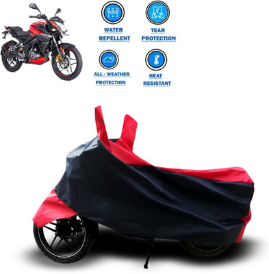 CODOKI Two Wheeler Cover for Bajaj(Pulsar NS 160, Red)