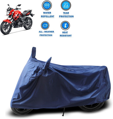 GOSHIV-car and bike accessories Two Wheeler Cover for Hero(Xtreme 200R, Blue)