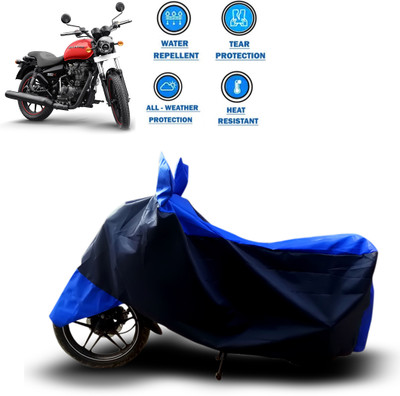 PAGORA Two Wheeler Cover for Royal Enfield(Thunderbird 350, Blue)