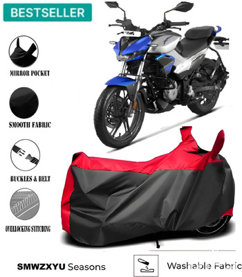 SK AUTO Waterproof Two Wheeler Cover for Hero(Xtreme 160 R, Red, Black)