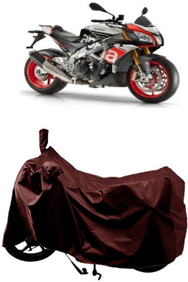 SUGASHRI Waterproof Two Wheeler Cover for Aprilia(Tuono 150, Maroon)