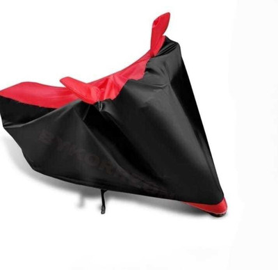 SK AUTO Waterproof Two Wheeler Cover for Hero(Pleasure, Red, Black, Red)