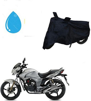DeepShakshi AUTOMOTIVE Waterproof Two Wheeler Cover for Hero(Hunk, Black)