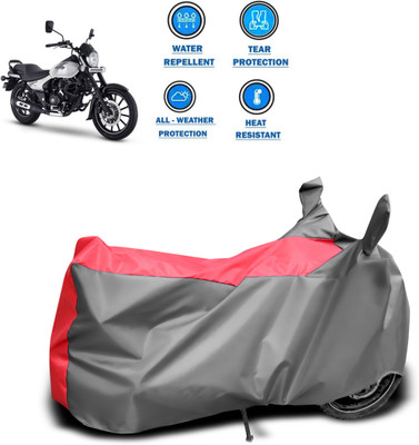CODOKI Two Wheeler Cover for Bajaj(Avenger 220 Street, Grey)