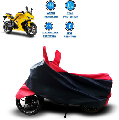 CODOKI Two Wheeler Cover for Universal For Bike(Red)