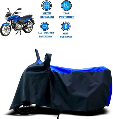 CODOKI Two Wheeler Cover for Bajaj(Discover 135, Blue)