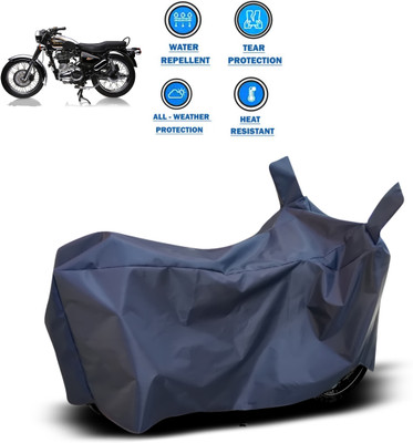 PAGORA Two Wheeler Cover for Royal Enfield(Electra 4S, Blue)
