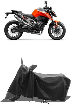 SUGASHRI Waterproof Two Wheeler Cover for KTM(790 Duke, Grey, Black)