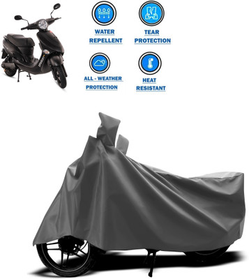 CODOKI Two Wheeler Cover for Hero(Electric Photon, Grey)