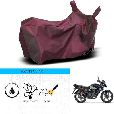 ANTHUB Waterproof Two Wheeler Cover for Honda(SP 125, Maroon)
