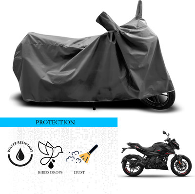 SnehaSales Waterproof Two Wheeler Cover for Bajaj(Pulsar 250, Grey)