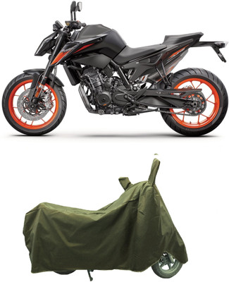 Coxtor Waterproof Two Wheeler Cover for KTM(790 Duke BS6, Gold)