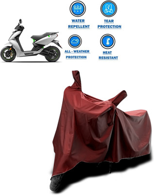 CODOKI Waterproof Two Wheeler Cover for Ather(Maroon)