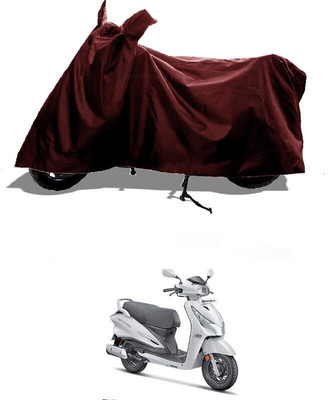 SK AUTO Two Wheeler Cover for Hero(MotoCorp Destini 125, Maroon)
