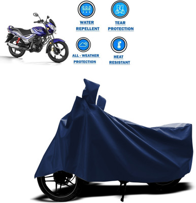 CODOKI Two Wheeler Cover for TVS(Star City Plus, Blue)