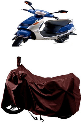 SUGASHRI Waterproof Two Wheeler Cover for Kinetic(Nova EX, Maroon)