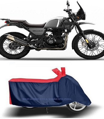 DSAMI Two Wheeler Cover for Royal Enfield(Himalayan, Blue)