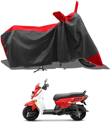 SK AUTO Two Wheeler Cover for Honda(Cliq, Red)
