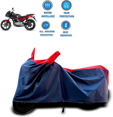 PAGORA Two Wheeler Cover for Bajaj(Pulsar 180 DTS-i, Red)
