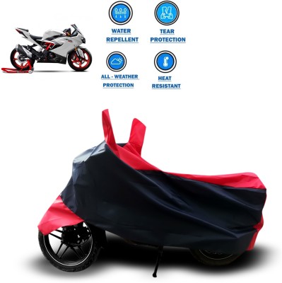 PAGORA Two Wheeler Cover for TVS(Apache RR 310, Red)