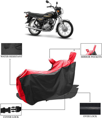 DeepShakshi AUTOMOTIVE Two Wheeler Cover for Yamaha(Crux, Red, Black)