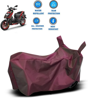 CODOKI Waterproof Two Wheeler Cover for Aprilia(SR 150, Maroon)