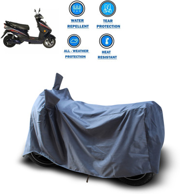 CODOKI Waterproof Two Wheeler Cover for Okinawa(Ridge, Grey)
