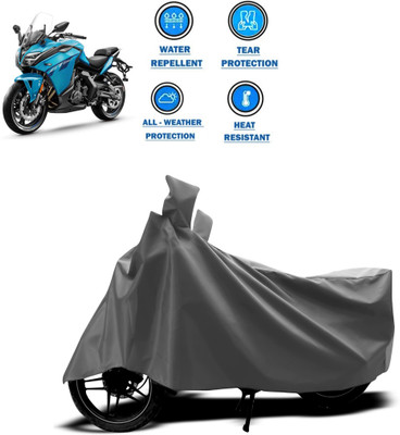 PAGORA Two Wheeler Cover for CFMoto(650GT, Grey)