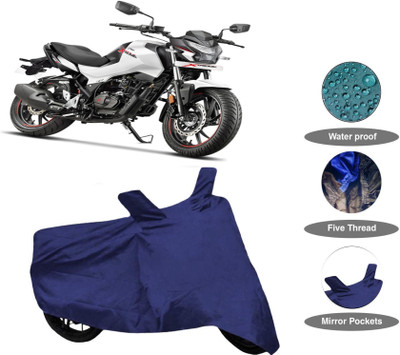 DeepShakshi AUTOMOTIVE Waterproof Two Wheeler Cover for Hero(Xtreme, Blue)