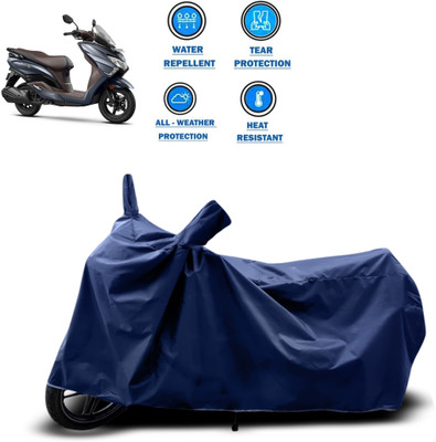 CODOKI Two Wheeler Cover for Suzuki(Burgman Street, Blue)