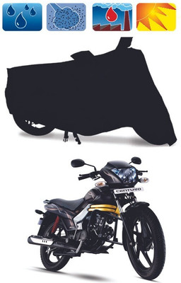 Mdstar Waterproof Two Wheeler Cover for Mahindra(Centuro NXT, Black)