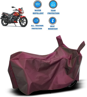 CODOKI Waterproof Two Wheeler Cover for TVS(Flame SR125, Maroon)