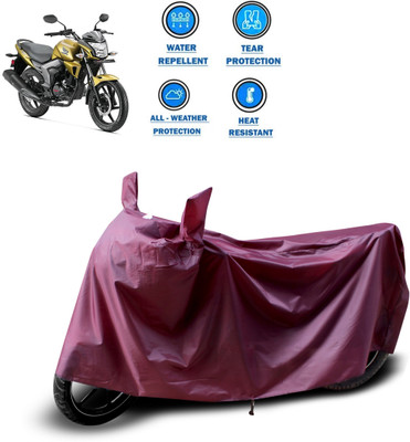 CODOKI Waterproof Two Wheeler Cover for Honda(CB Trigger, Maroon)