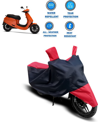 PAGORA Two Wheeler Cover for Universal For Bike(Red)