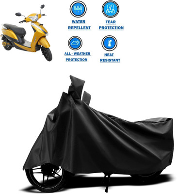 PAGORA Two Wheeler Cover for Ampere(Magnus, Black)