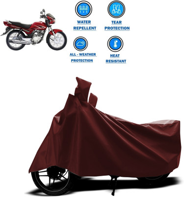 PAGORA Waterproof Two Wheeler Cover for Suzuki(Zeus, Maroon)