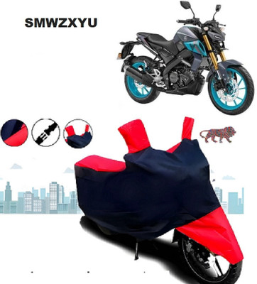 SK AUTO Waterproof Two Wheeler Cover for Yamaha(MT 15 New, Red, Blue)