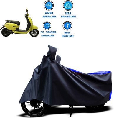 PAGORA Two Wheeler Cover for Okinawa(Lite, Blue)