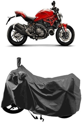 SUGASHRI Waterproof Two Wheeler Cover for Ducati(Monster 82, Grey)