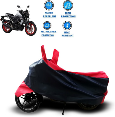 PAGORA Two Wheeler Cover for Yamaha(MT-15, Red)