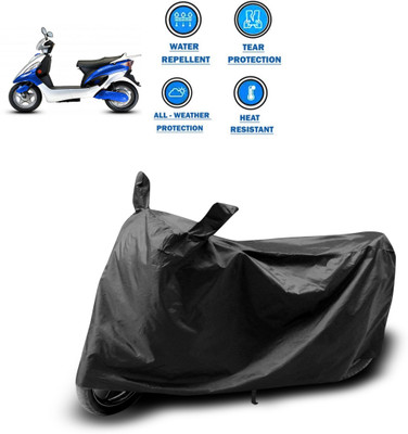 CODOKI Two Wheeler Cover for Hero(Electric Maxi, Black)