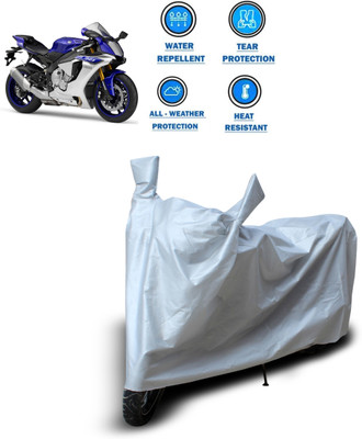 PAGORA Two Wheeler Cover for Yamaha(YZF R1, Silver)