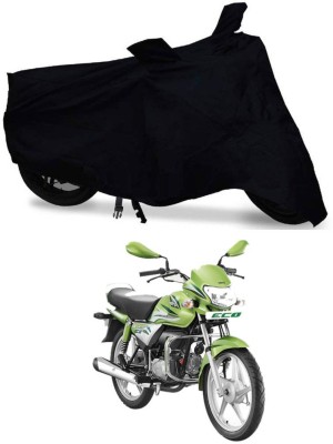 KEDIT Two Wheeler Cover for Hero(HF Deluxe Eco, Black)