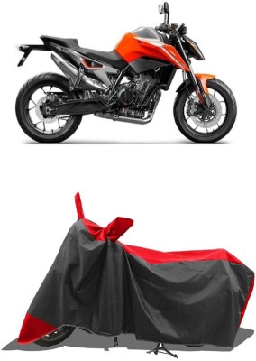 SUGASHRI Waterproof Two Wheeler Cover for KTM(790 Duke, Red, Black)