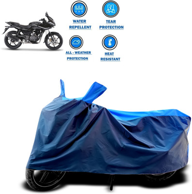 CODOKI Two Wheeler Cover for Bajaj(Pulsar 220 DTS-i, Blue)